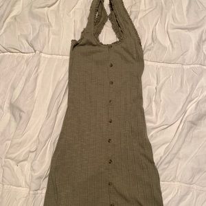 Army Green Dress